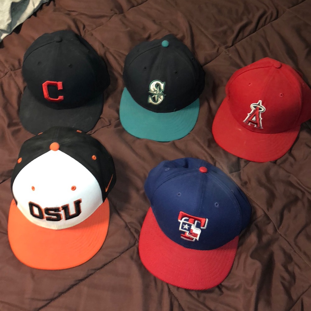 Fitted MLB and OSU hat
